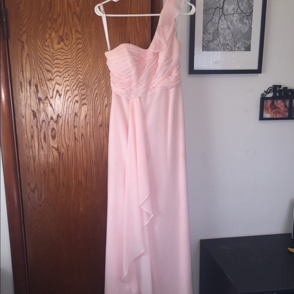 Light Pink Flowing Gown